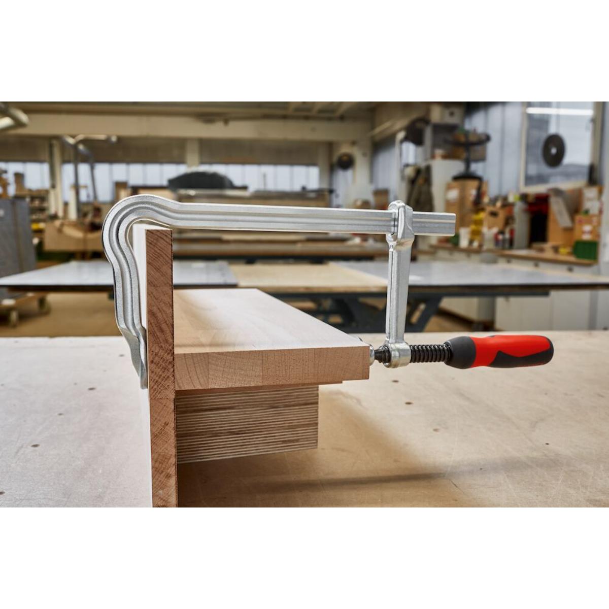 Bessey OMEGA-Schraubzwinge GMZ mit 2-Komponenten-Kunststoffgriff