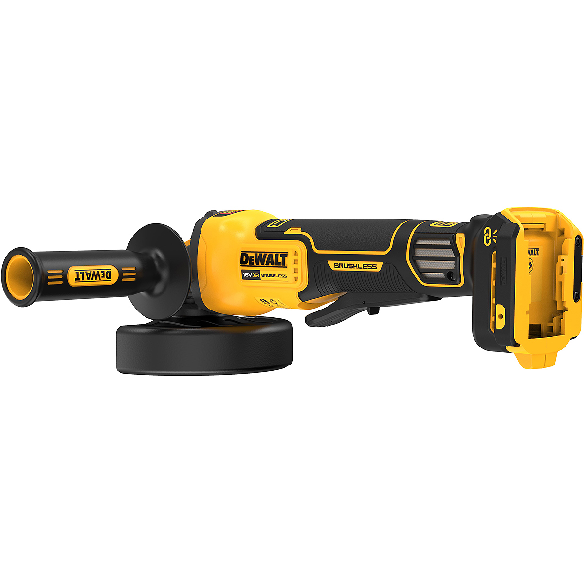 DEWALT Akku-Winkelschleifer 18V 125mm regulierbar mit Paddelschalter Basisversion