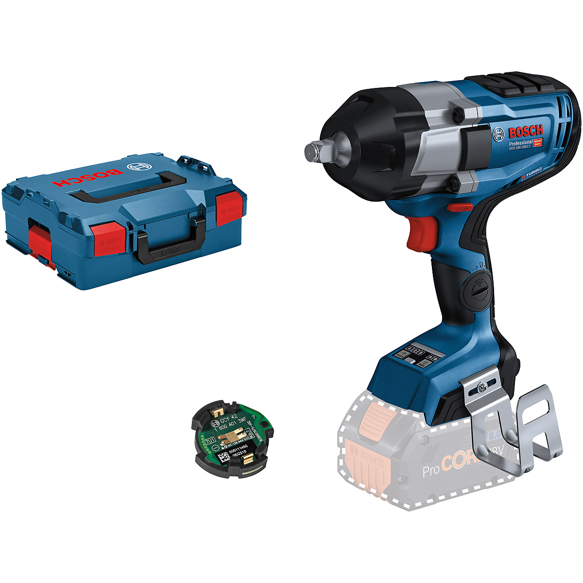 Bosch Akku-Drehschlagschrauber GDS 18V-1000 C in L-BOXX