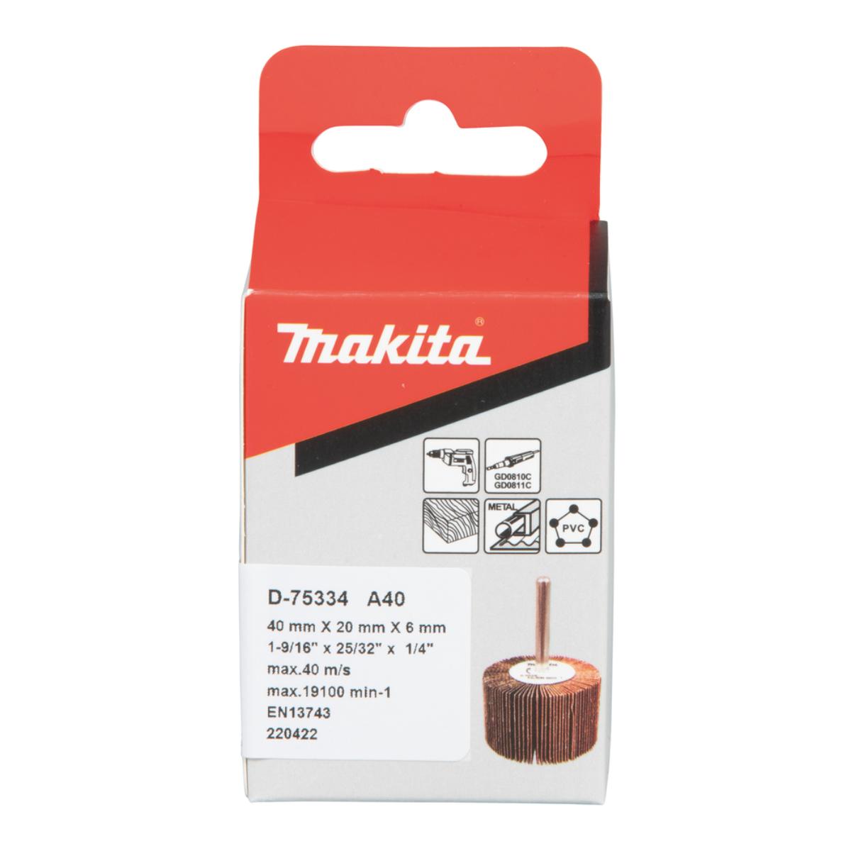 Makita Lamellenschleifer 6mm Aufnahme Ø 40 mm