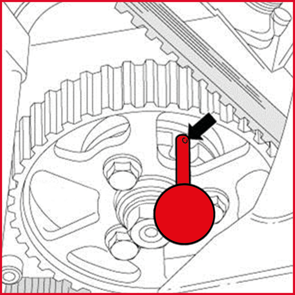 KS Tools Motoreinstell-Werkzeug-Satz für VAG, 6-tlg Universal