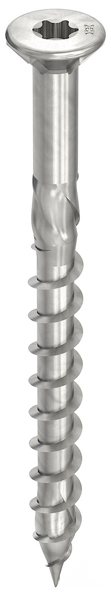 HECO TOPIX-plus A2, Terrassenschraube, Senkkopf, 5mm,0 HECO Drive, TG