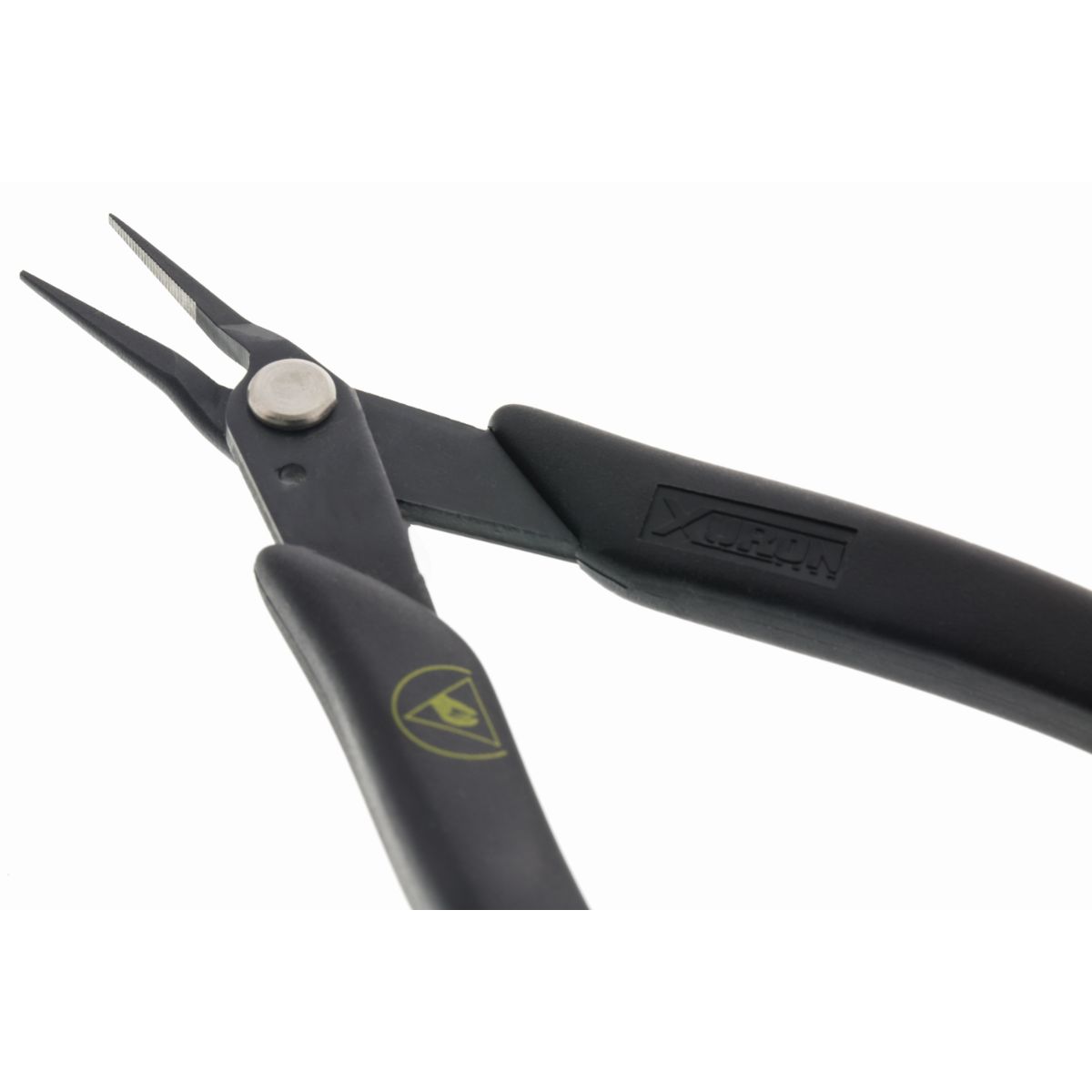 Xuron 450SAS Tweezer Nose Pinzettzange mit Verzahnung und ESD gerechten Griffen