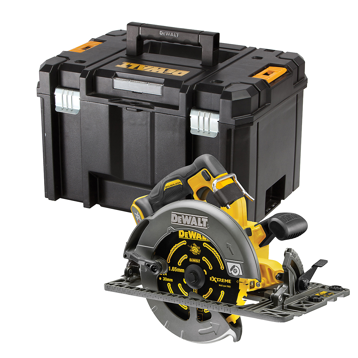 DEWALT Akku-Handkreissäge 54V 190mm für Führungsschiene Basisversion