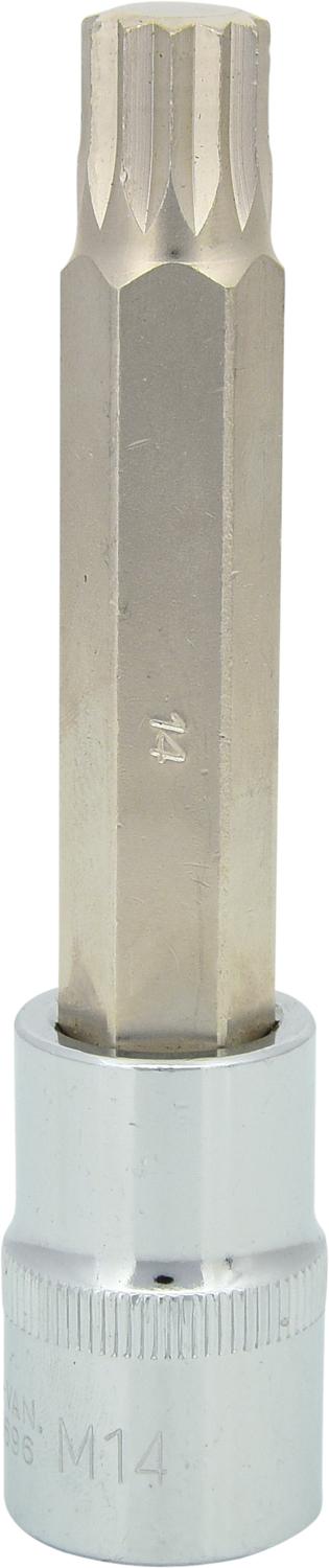 KS Tools 1/2" CHROMEplus Bit-Stecknuss, lang