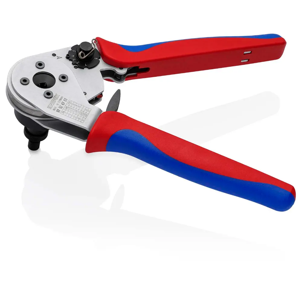 KNIPEX Vierdorncrimpzange für DT-Kontakte 230 mm