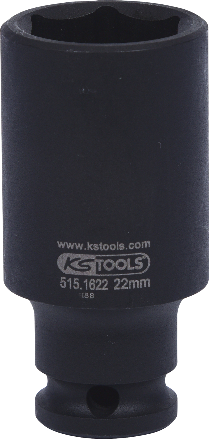 KS Tools 3/8" Sechskant-Kraft-Stecknuss, lang