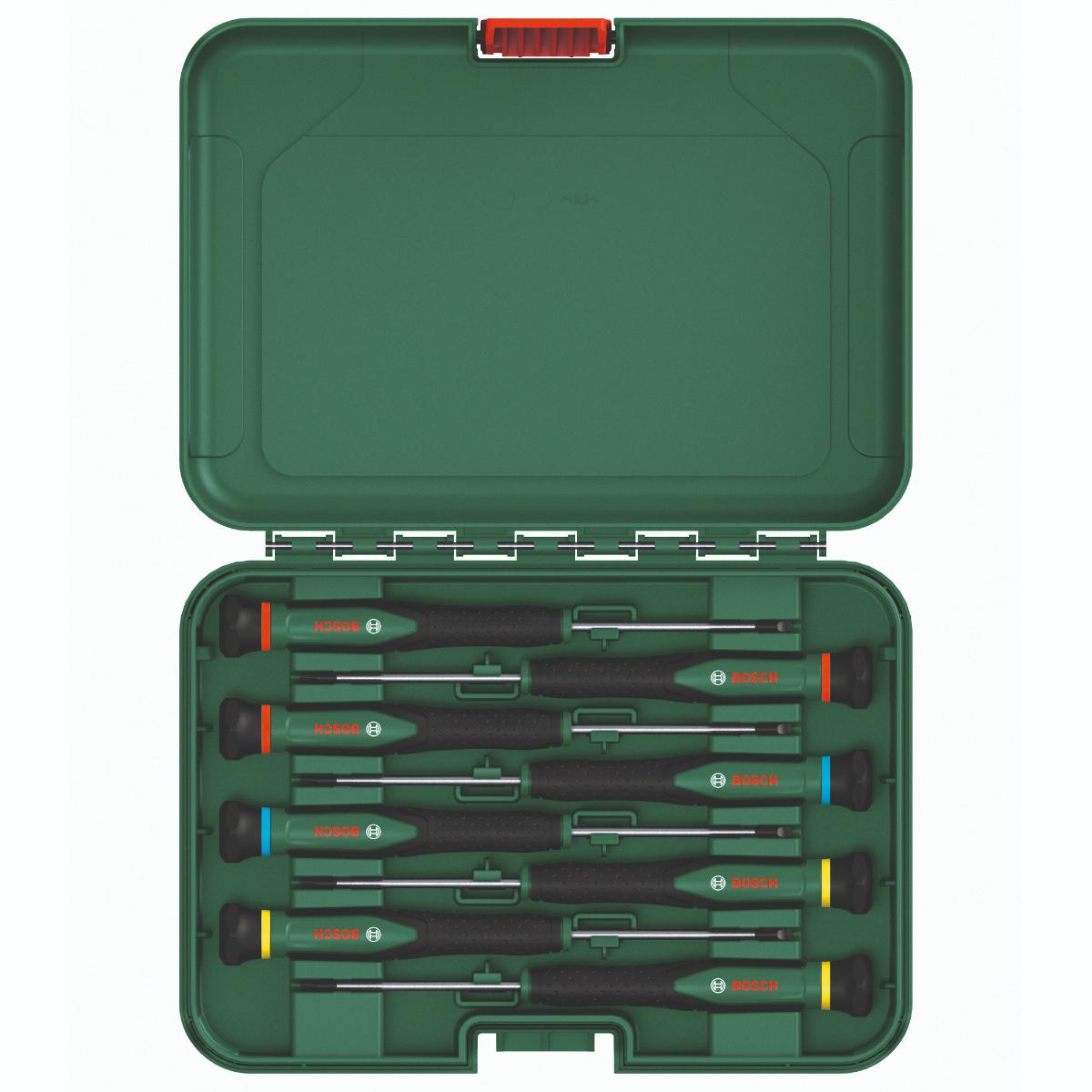 Bosch Präzisionsschraubendreher, 8-teiliges Set
