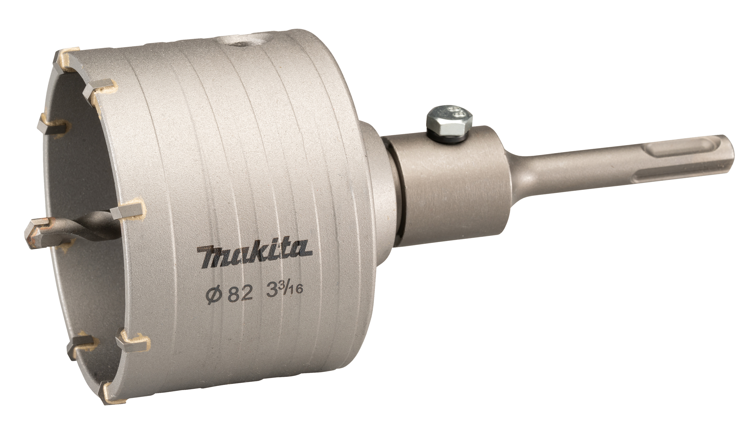Makita HM Hohlbohrkrone-Set, Ø 82 mm - 50 mm - 8 Zähne - SDS-PLUS - D-74027