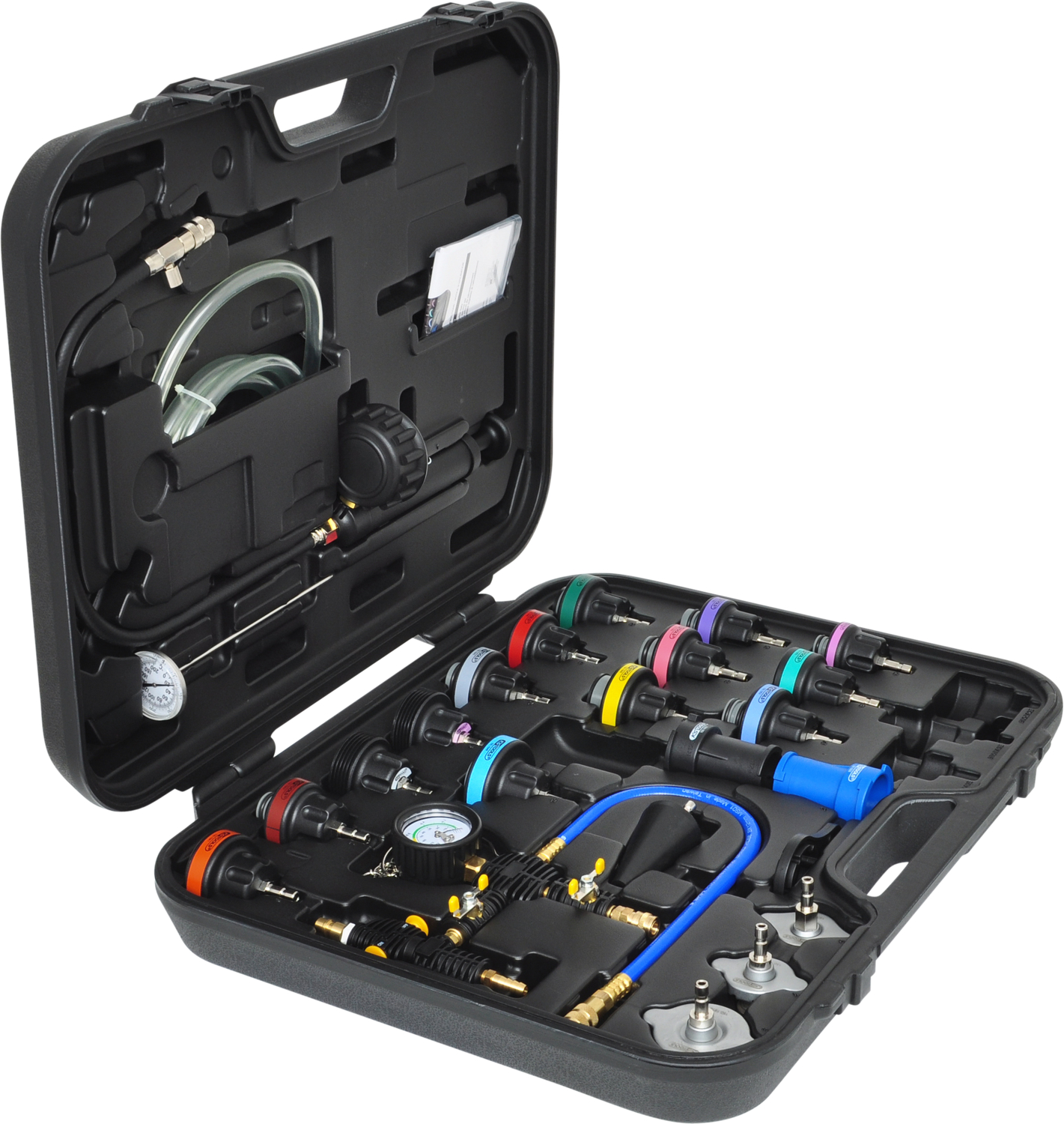 KS Tools MASTER Kühlsystem-Diagnose-Service-Satz, 25-tlg