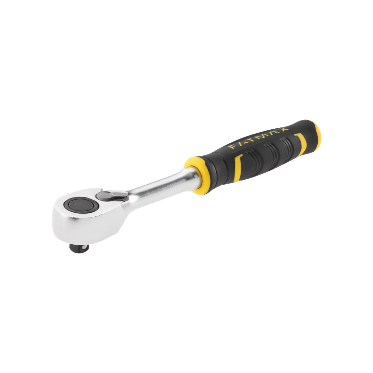 STANLEY FATMAX 1/2 Zoll High Perfomance Umschaltknarre, 120 Zähne, mit Bi-Material Griff für Kontrolle und Komfort