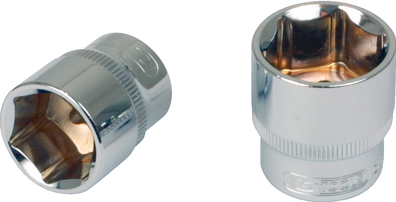 KS Tools 1/4" CHROMEplus Sechskant-Stecknuss