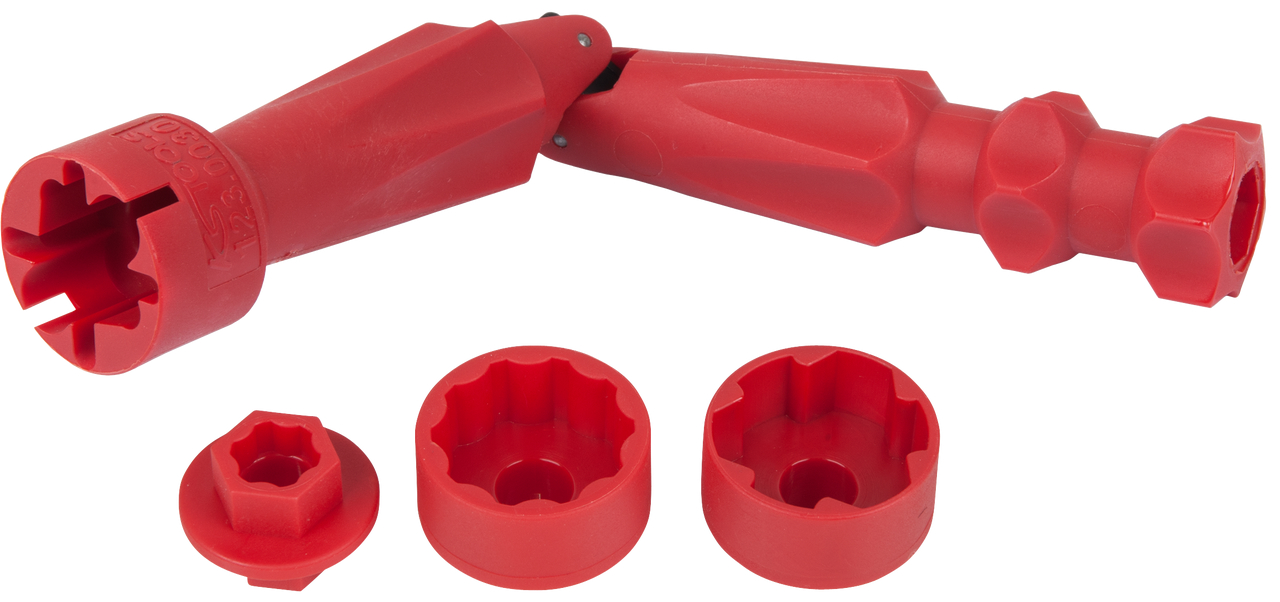 KS Tools WC-Sitz Montageschlüssel-Satz, 4-tlg