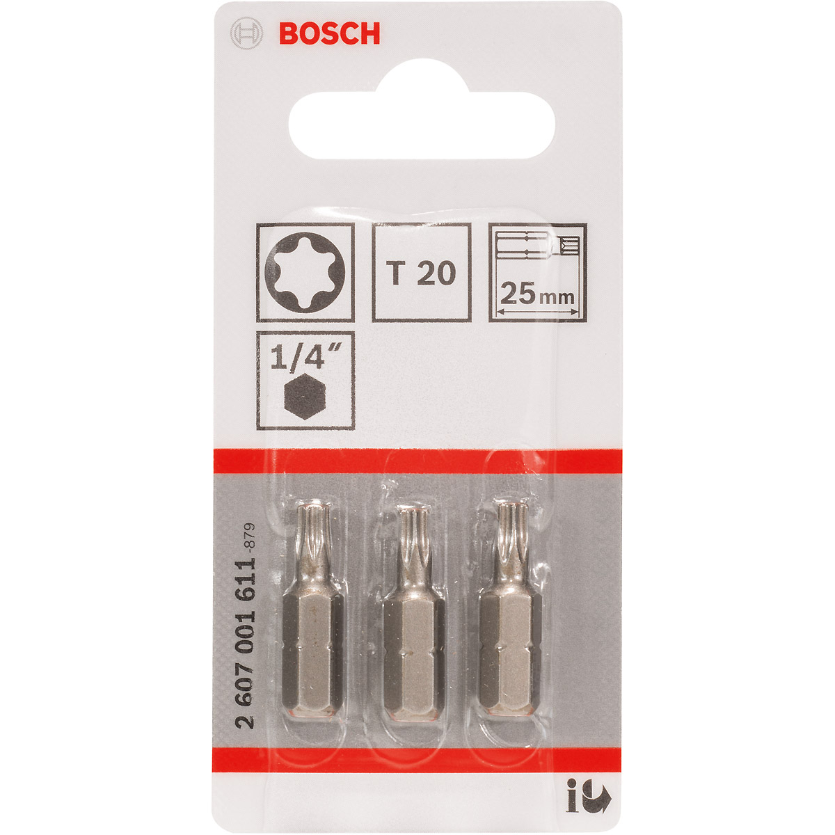 Bosch Schrauberbit Extra-Hart, Torx T20
