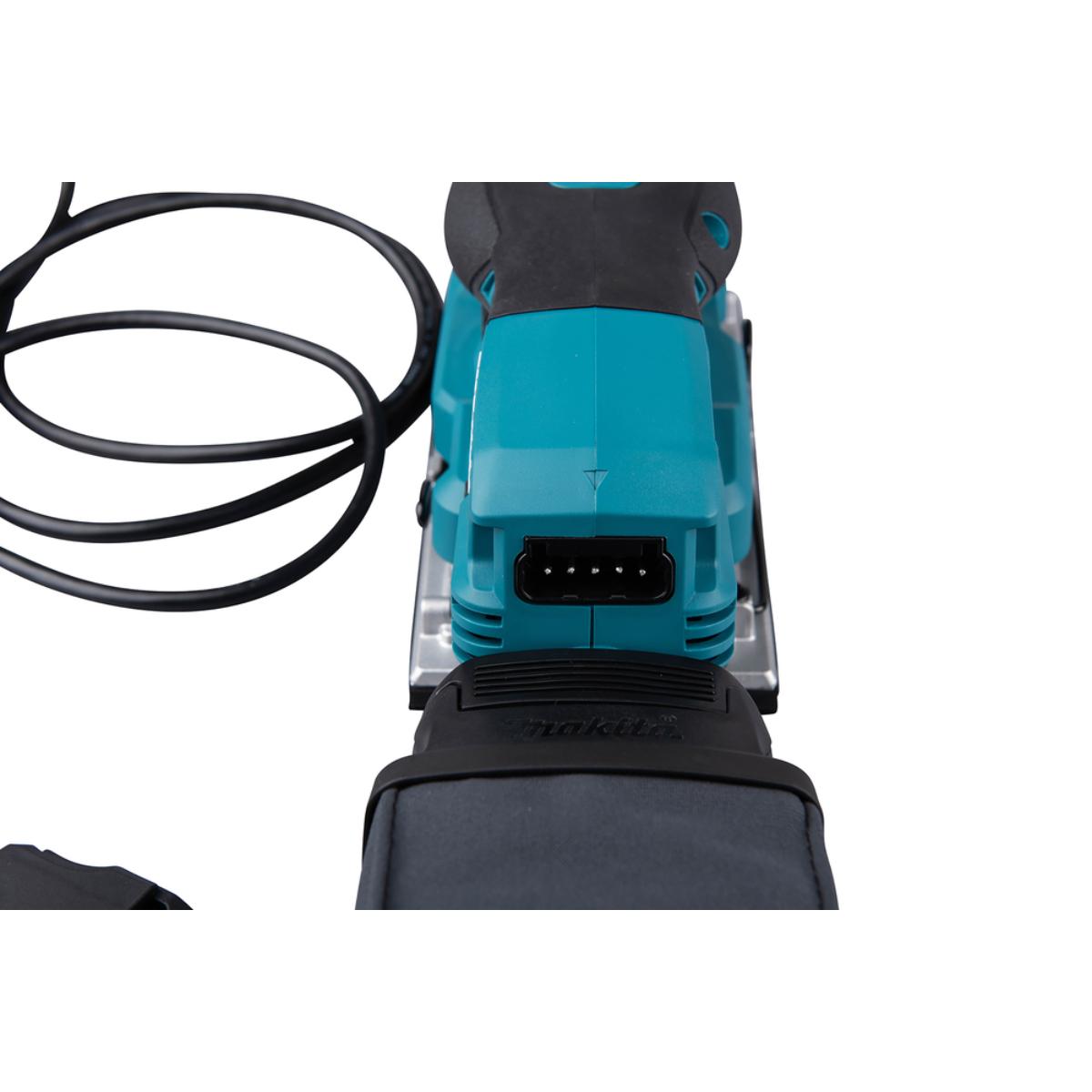 Makita Akku-Schwingschleifer XGT, Connector, 93x185 mm, 6.000 - 12.000 min(-1), 2,0 mm Hub, 1,6 m Kabel