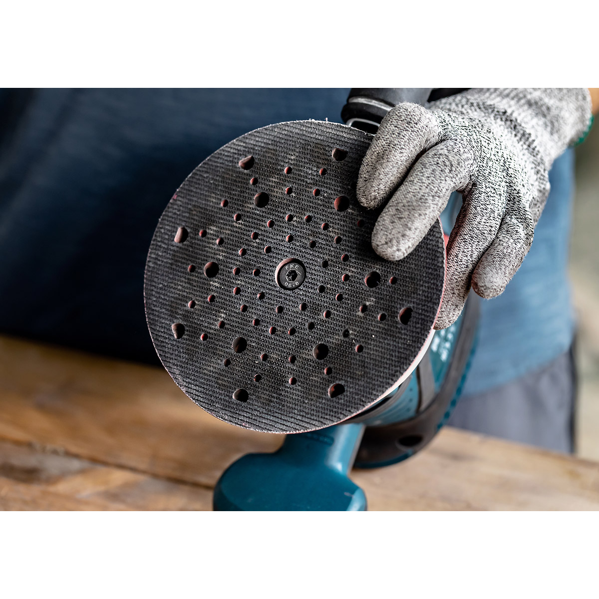 Bosch EXPERT Multiloch-Pad, hart,M8+5/16 EXP, 125mm