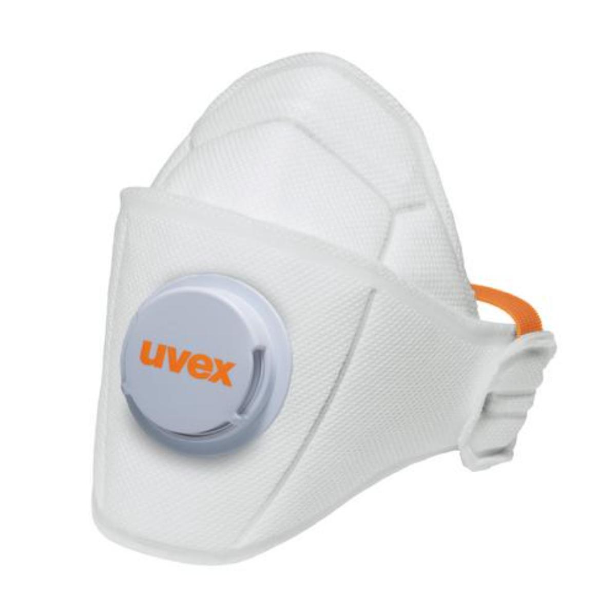 Faltmaske uvex silv-Air premium 5210 FFP2, 15-Stück