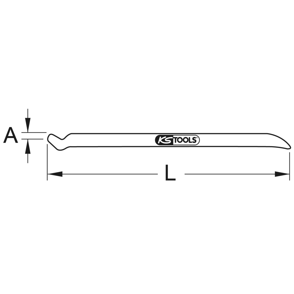 KS Tools BRONZEplus Montierhebel 