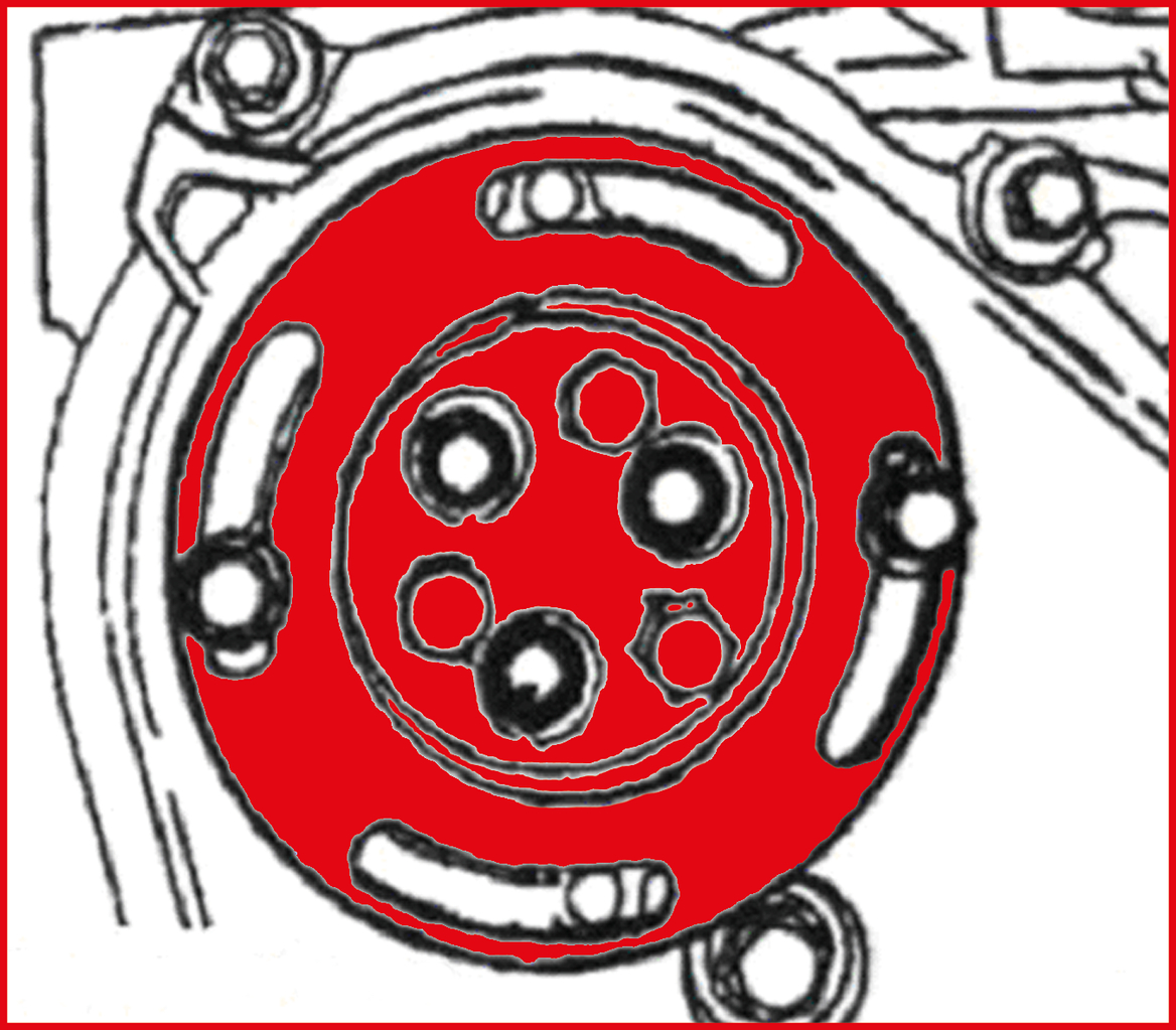 KS Tools Wasserpumpen-Fixier-Werkzeug für Opel