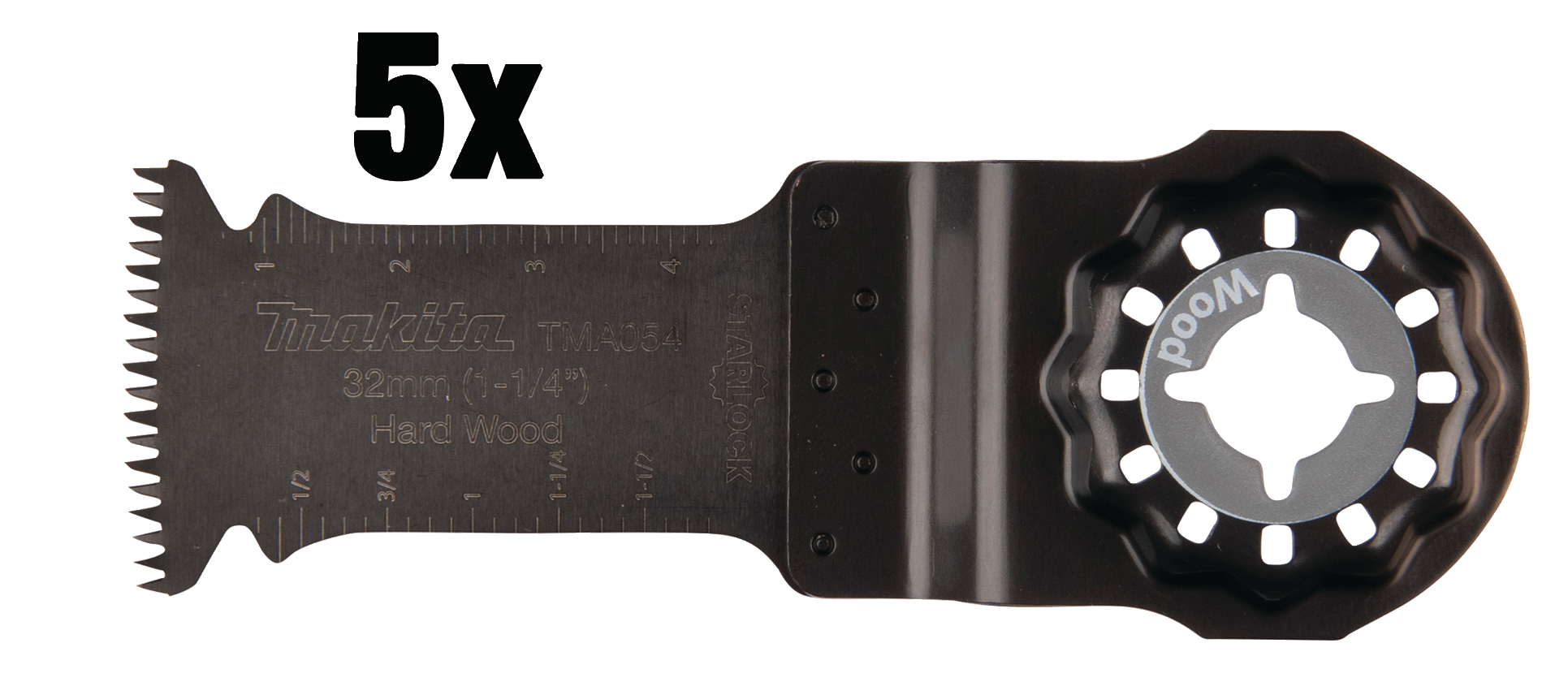 Makita Tauchsägeblatt HCS, TMA054 - 32x50 mm - 1,8 mm für Holz, 5 Stück