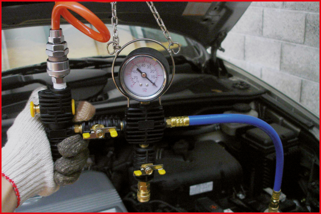 KS Tools MASTER Kühlsystem-Diagnose-Service-Satz, 25-tlg