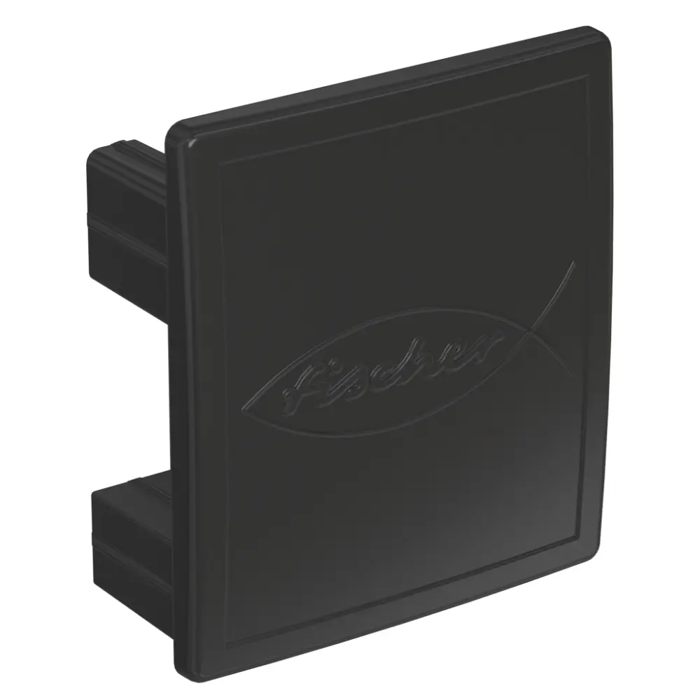 Fischer Profil Abdeckkappe Solar AK SP schwarz