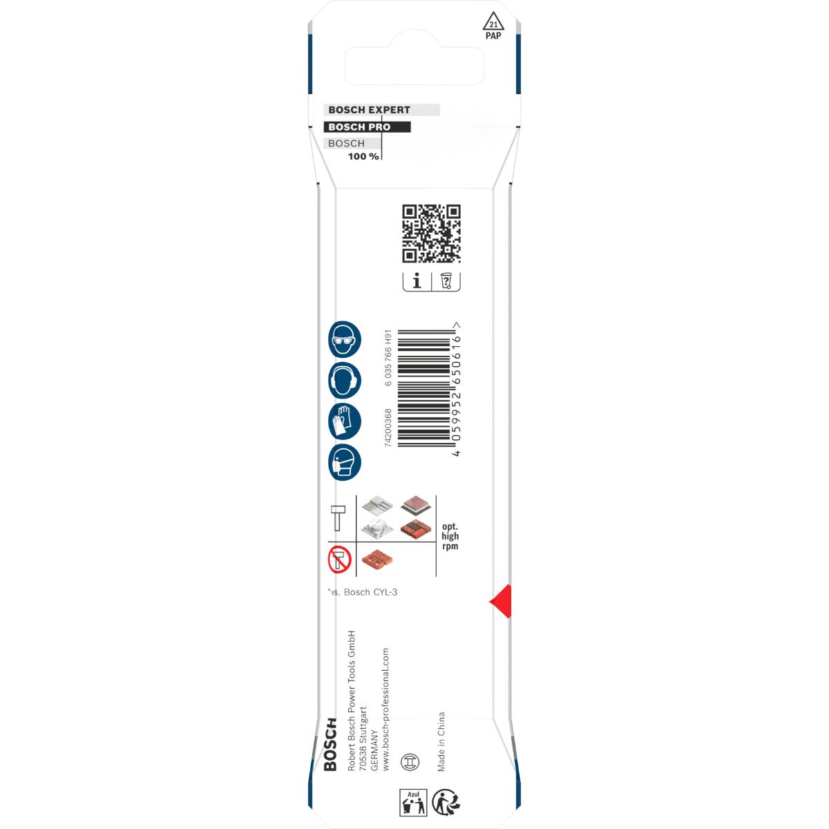Bosch PRO HEX-5 Bohrer 5,5x100, 6x100, 7x100 mm, 3-teiliges Set