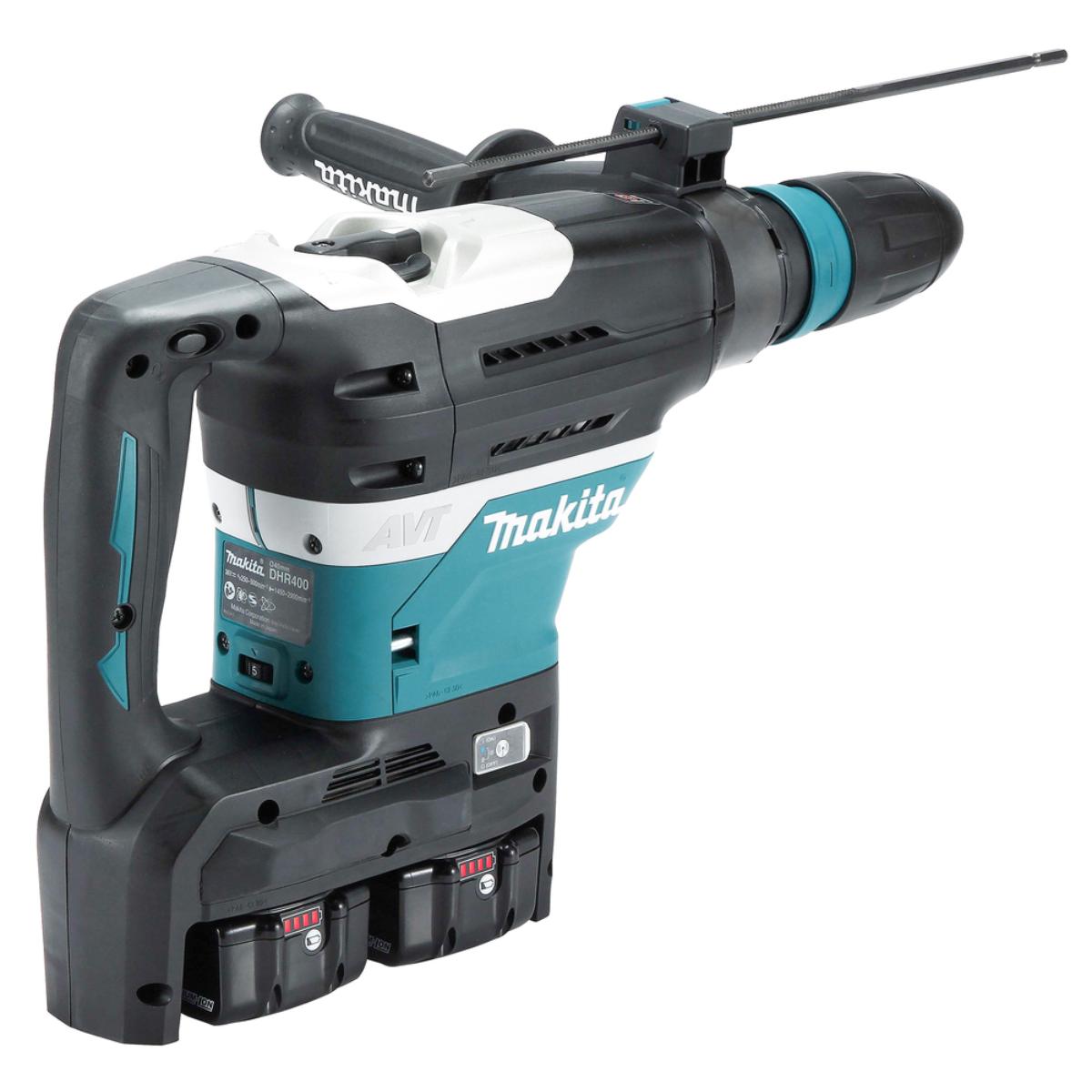 Makita Akku-Kombihammer 2x18V - SDS-MAX - 40 mm - 8,0 J - DHR400G2UN