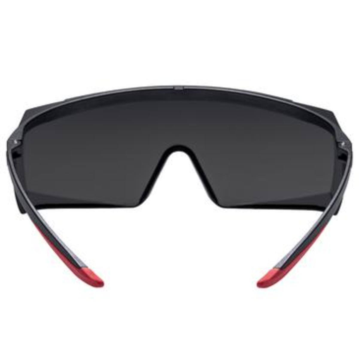 uvex Überbrille super f OTG Infrarotschutz 5,0 schwarz, rot