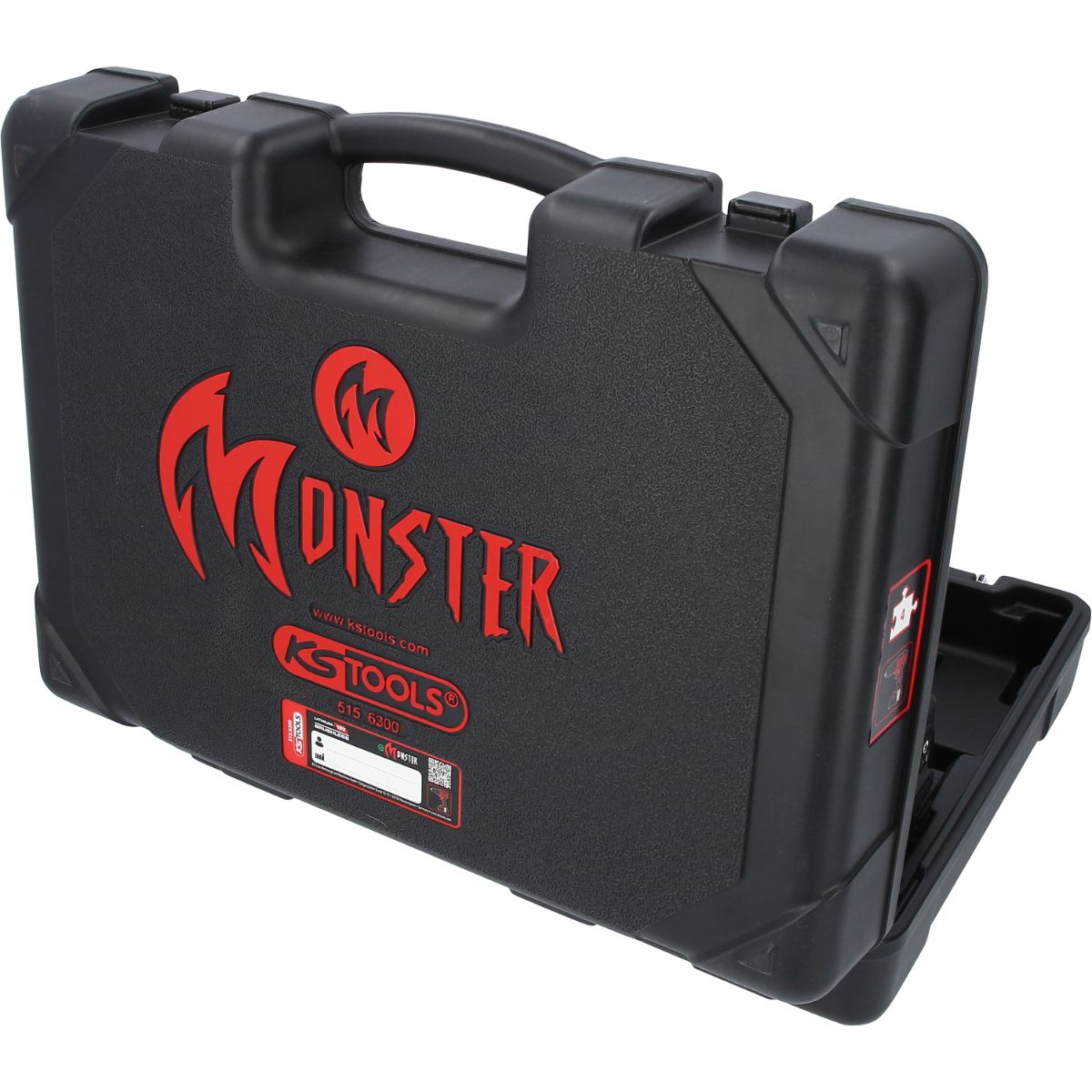 KS Tools eMONSTER Brushless-Akku-Schlag-Bohr-Schrauber-Satz, 4-tlg