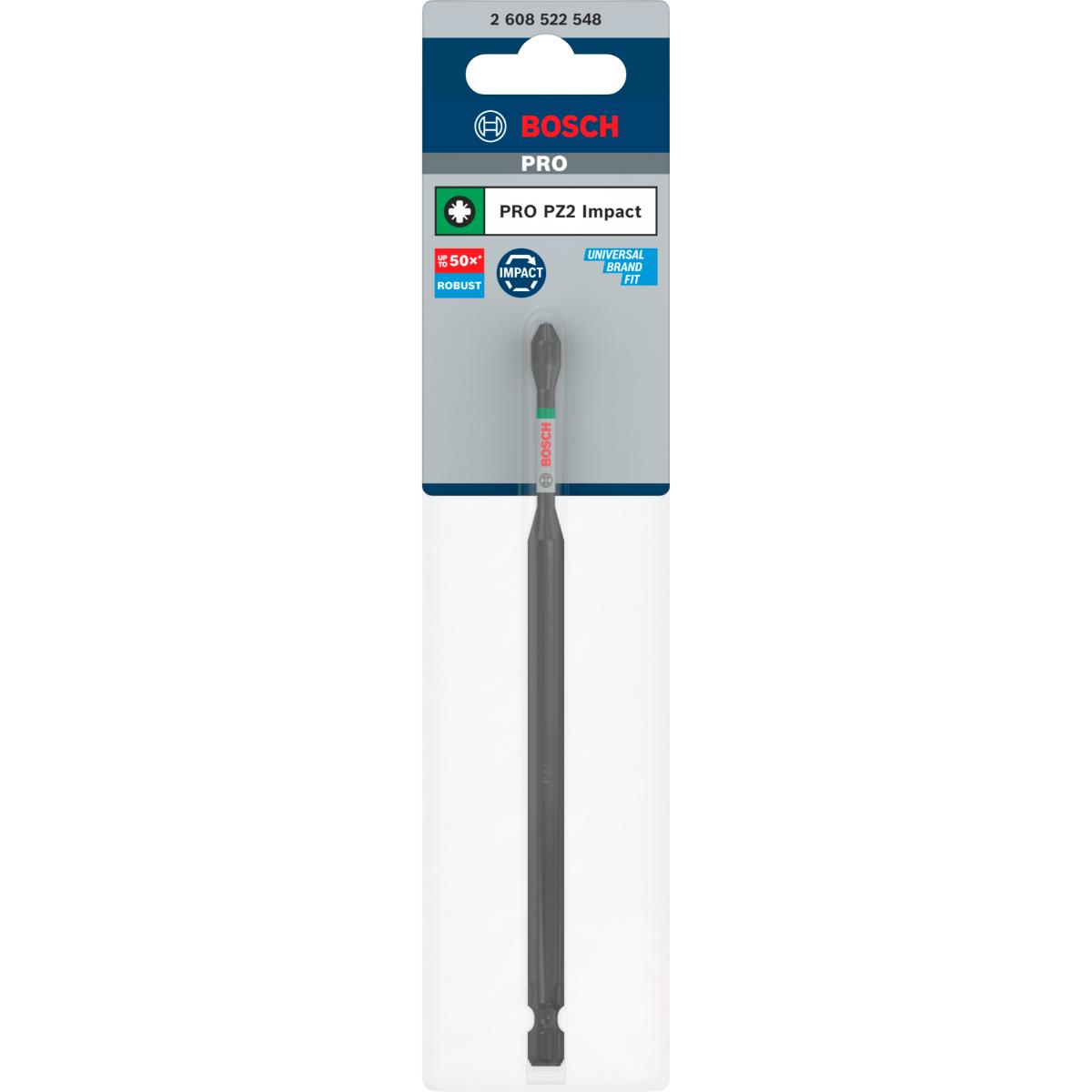 Bosch PRO Pozidriv Impact Bit PZ2
