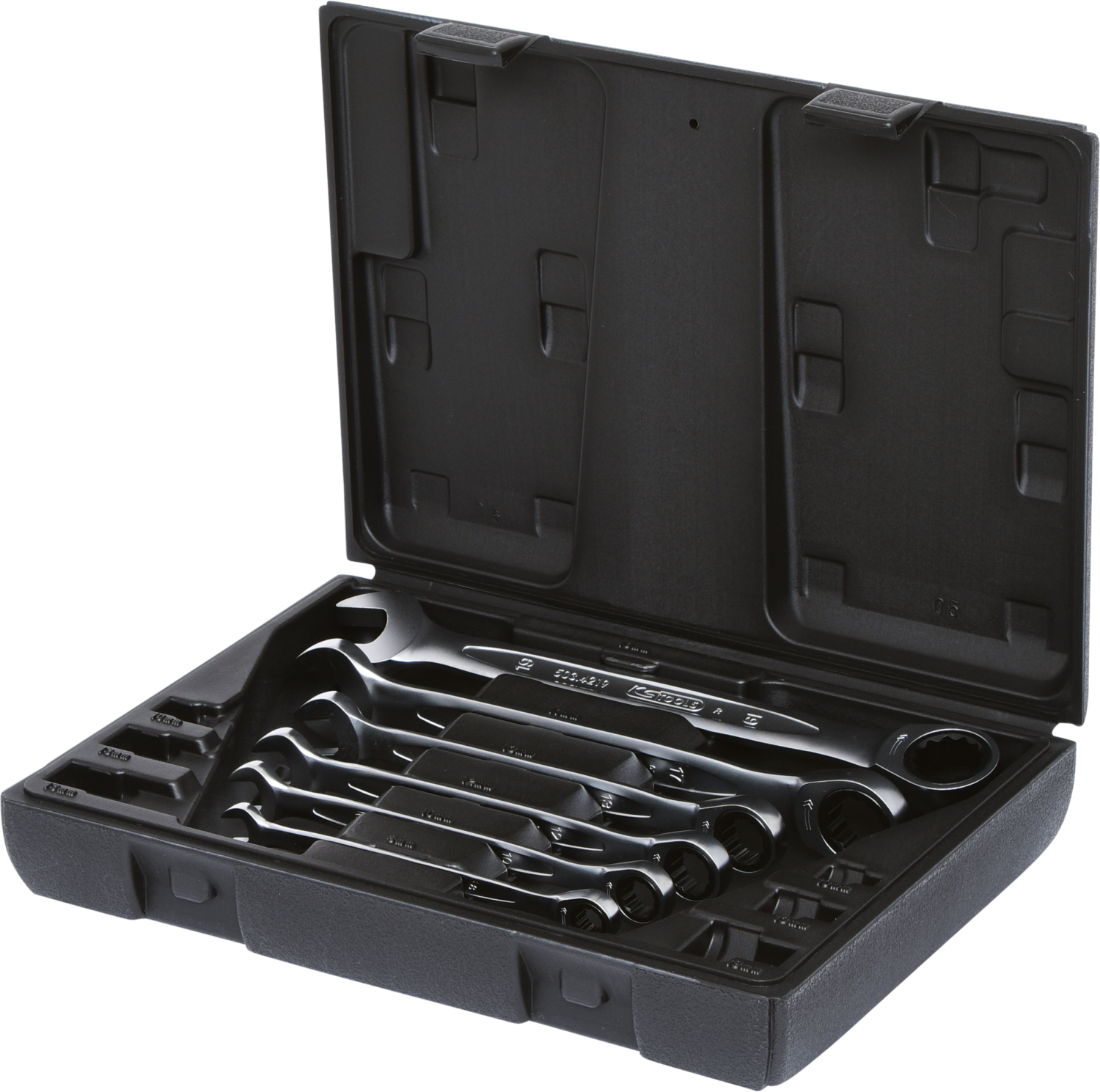 KS Tools GEARplus Ratschenringmaulschlüssel-Satz, 6-tlg