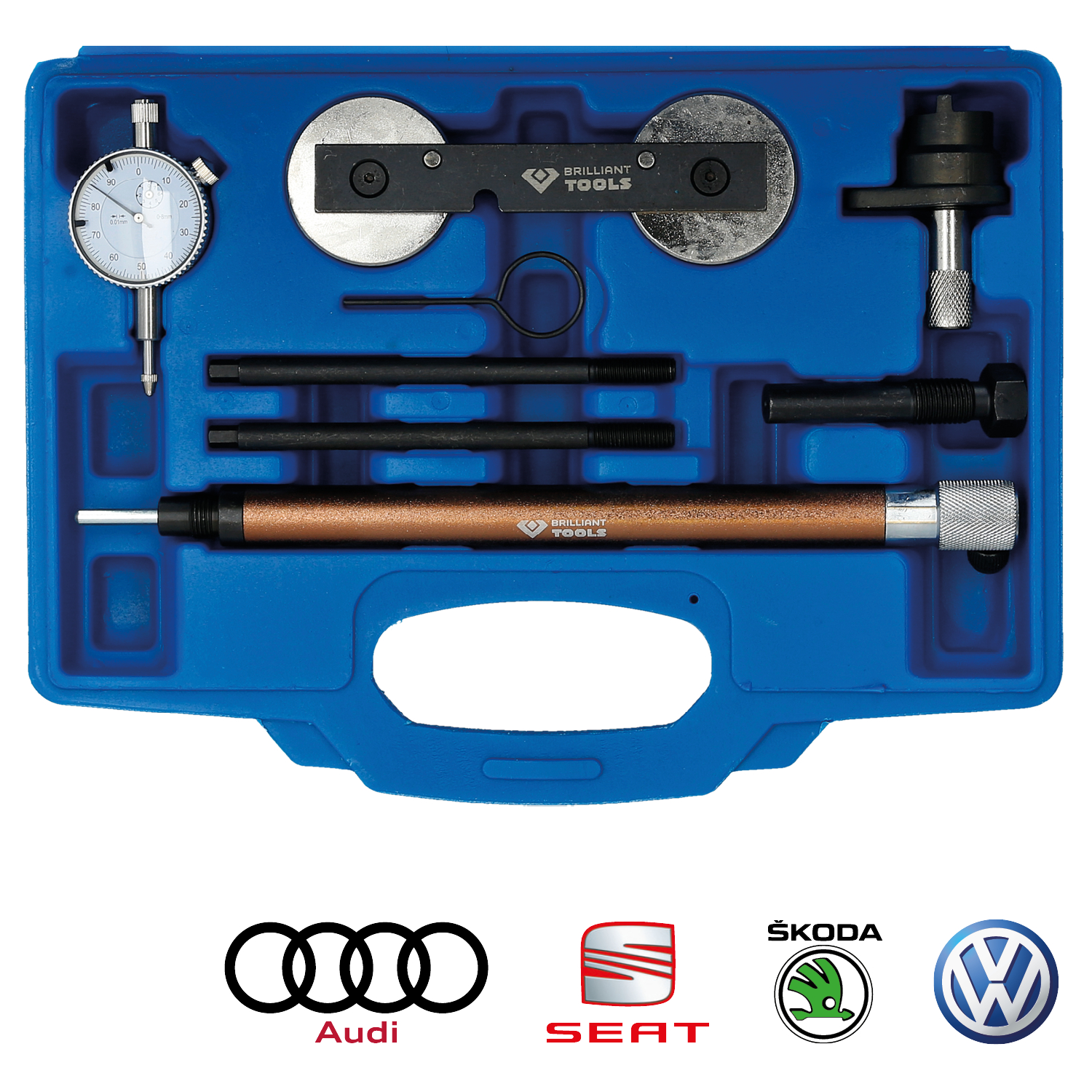Brilliant Tools Motor-Einstellwerkzeug für VAG 1.2, 1.4, 1.6 FSI, 1.4 TSI - BT597500