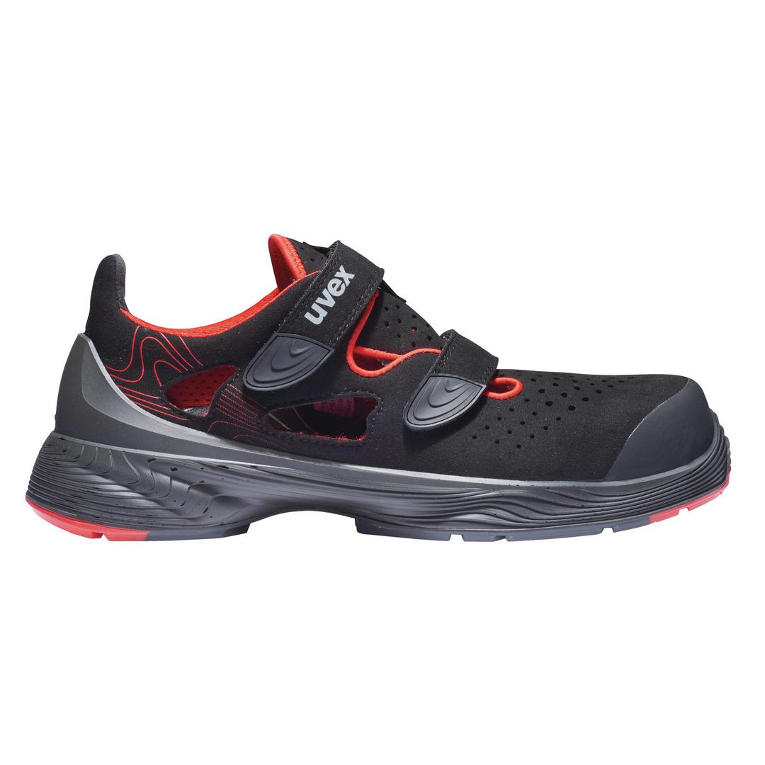 uvex 1 G2 Sicherheitsschuh S1P Sandalen gelocht
