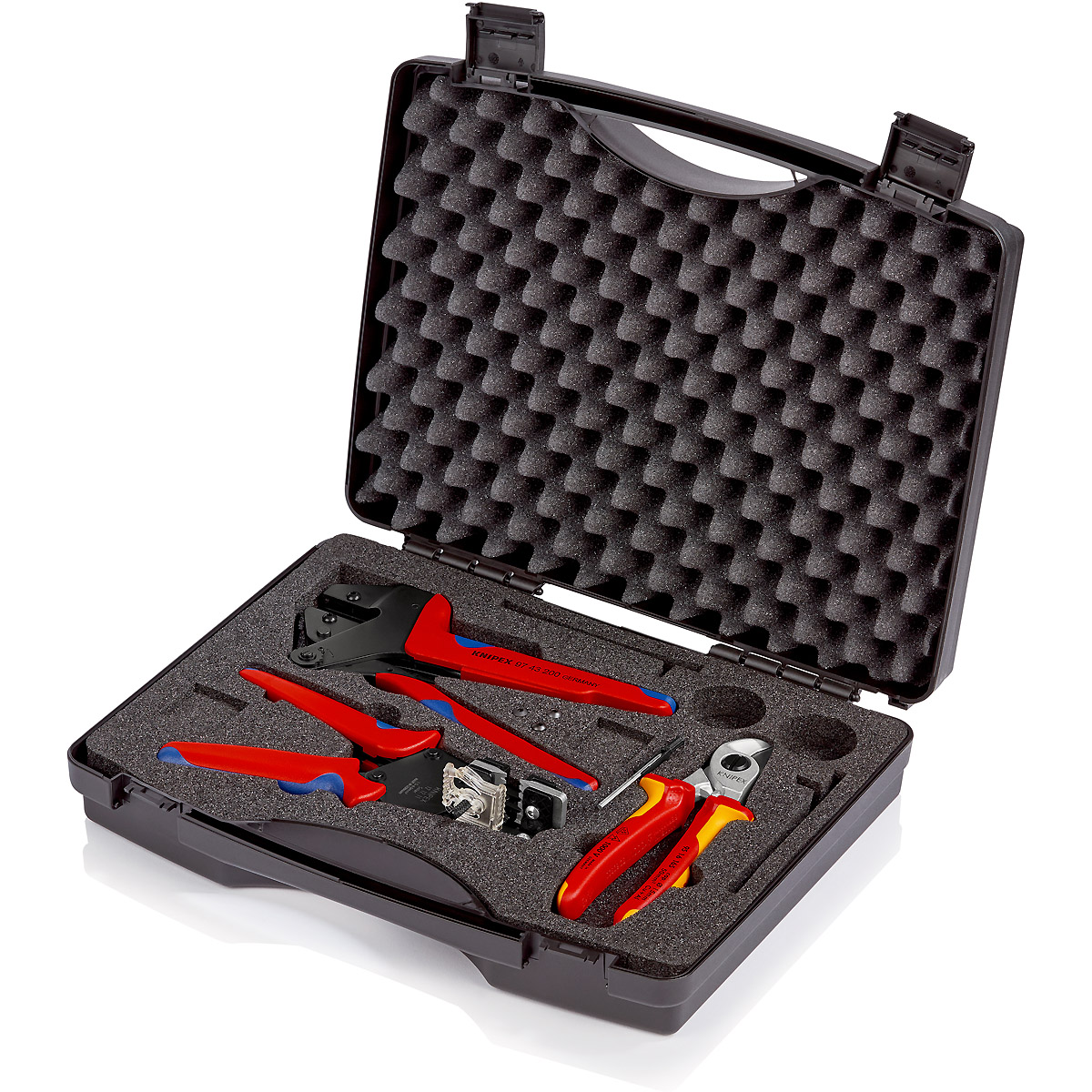 KNIPEX Werkzeugkoffer für Photovoltaik 345 mm