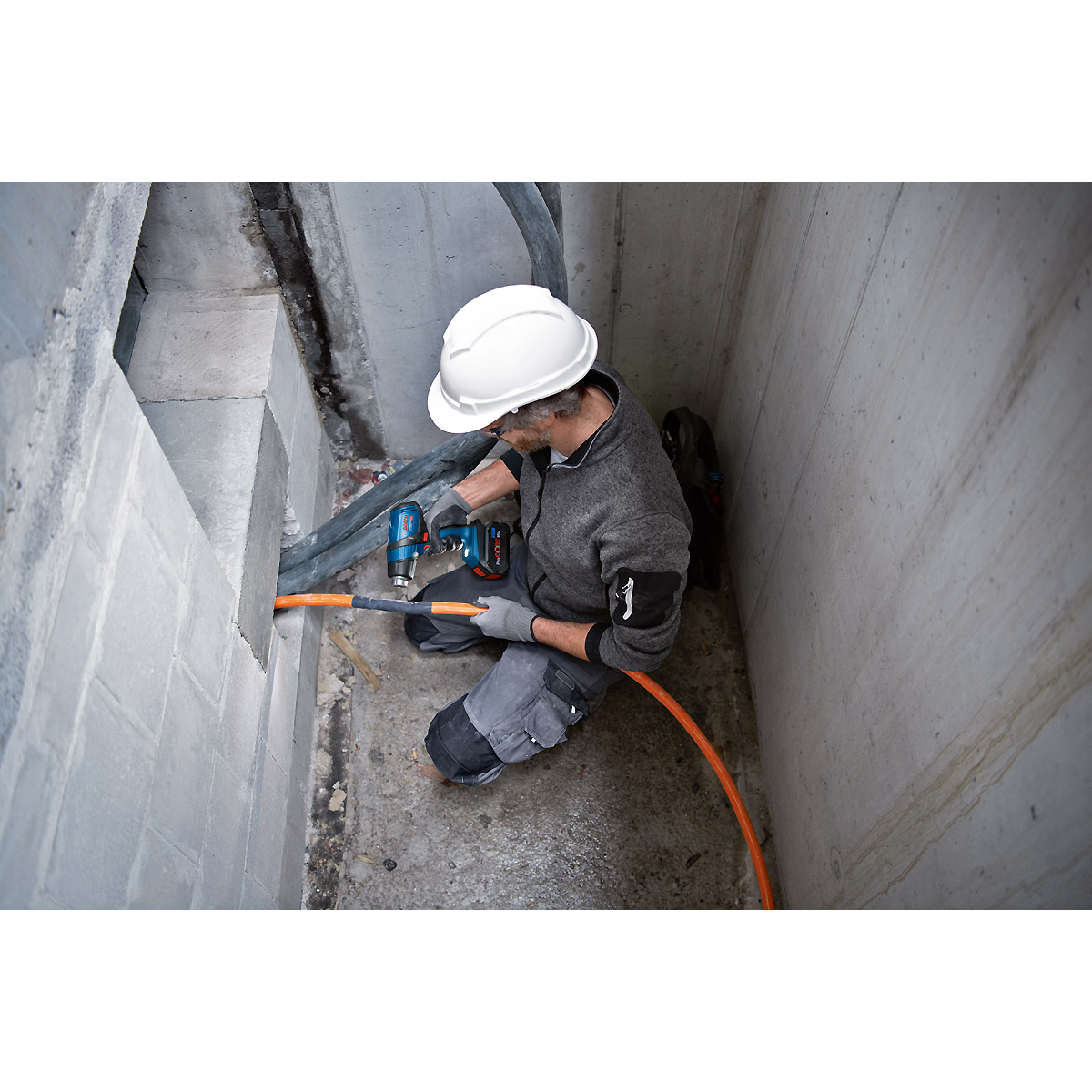 Bosch Akku-Heißluftgebläse GHG 18V-50
