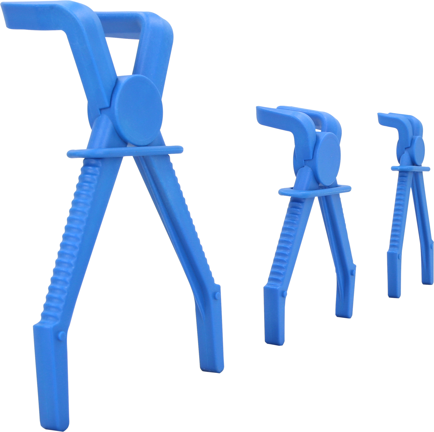 Brilliant Tools Schlauch-Abklemm-Zangen-Satz, 90° abgewinkelt, 3-tlg - BT521015