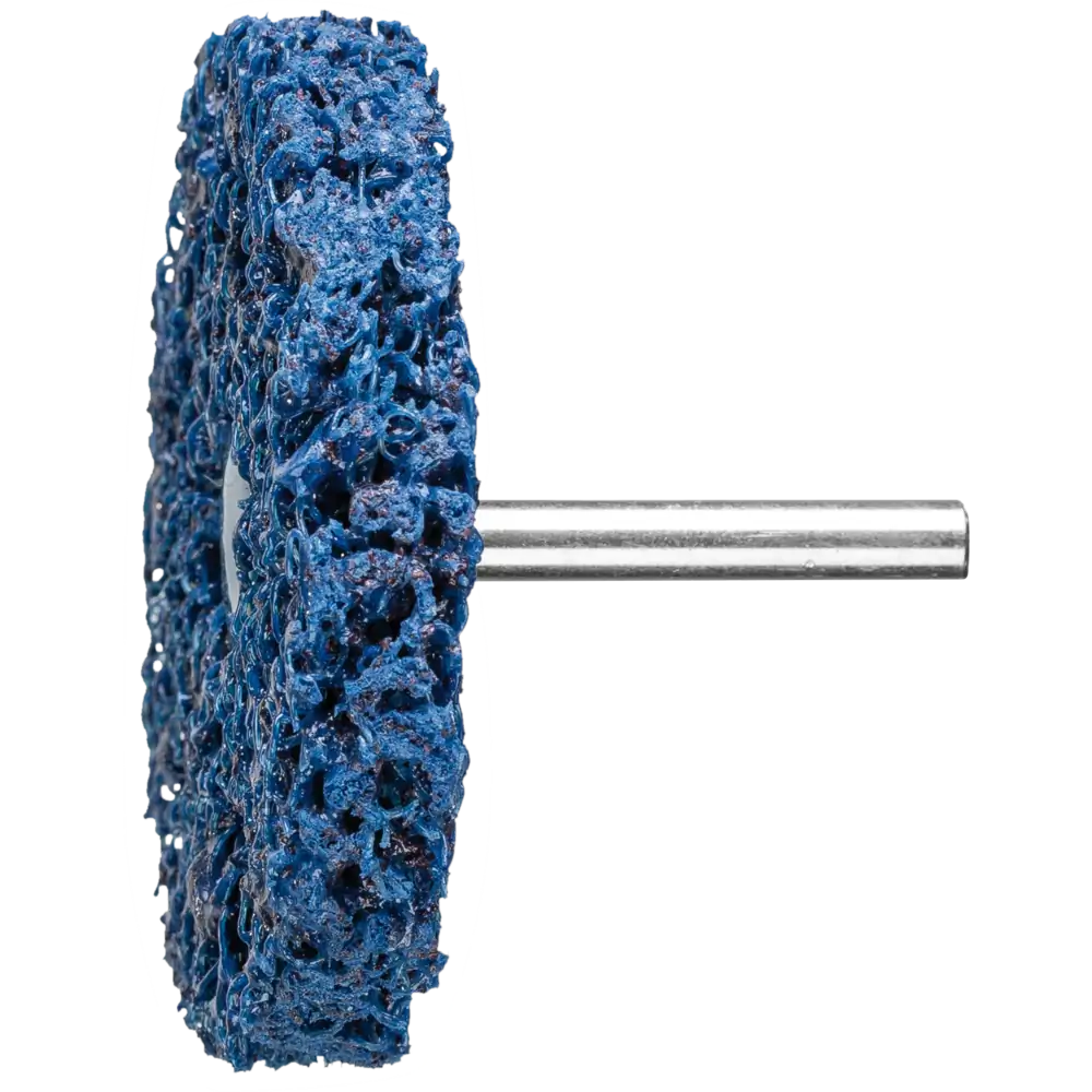 PFERD TOOLS POLICLEAN PCLZY Reinigungsvlies Schaft 6 mm für grobe Reinigungsarbeiten, 1 Stück