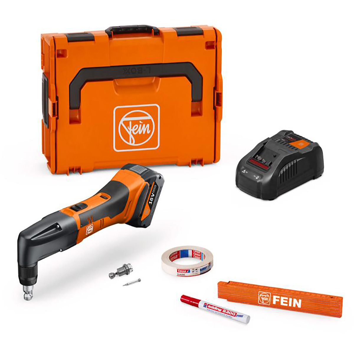 Fein Akku-Knabber bis 1,3 mm ABLK 18 1.3 CSE AS Set 1x 5 Ah