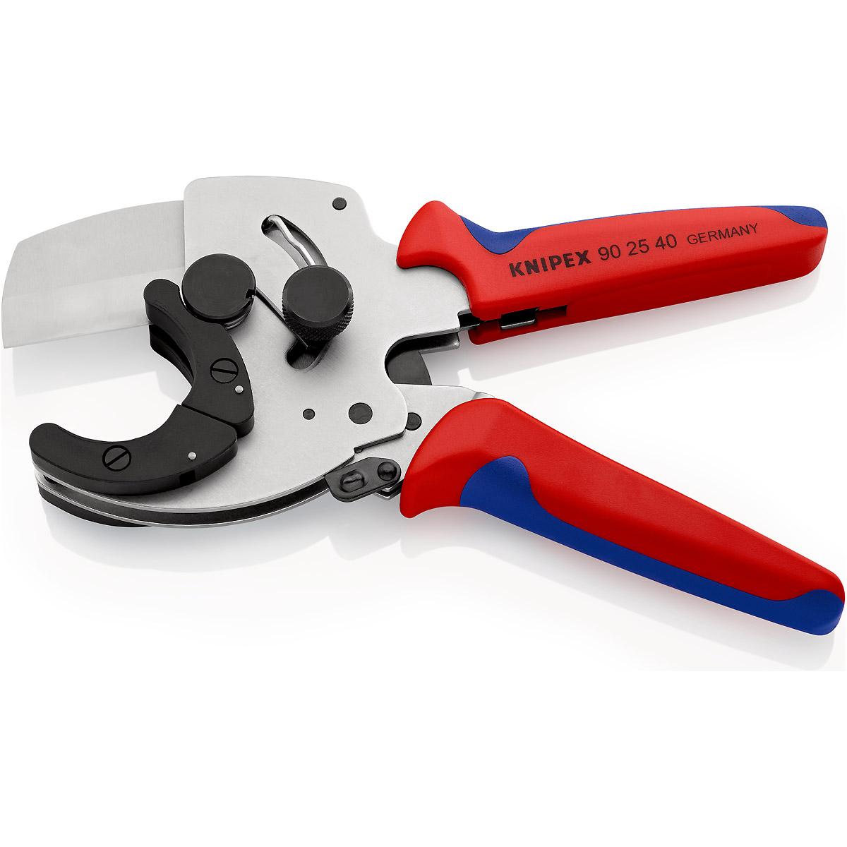 KNIPEX Rohrschneider für Verbundrohre 210 mm verzinkt mit Mehrkomponenten-Hüllen