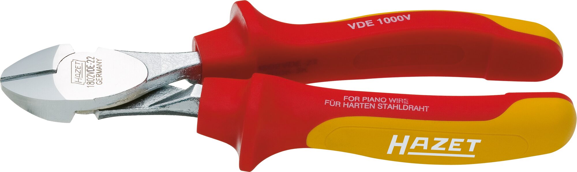 HAZET Kraft-Seitenschneider schutzisoliert 