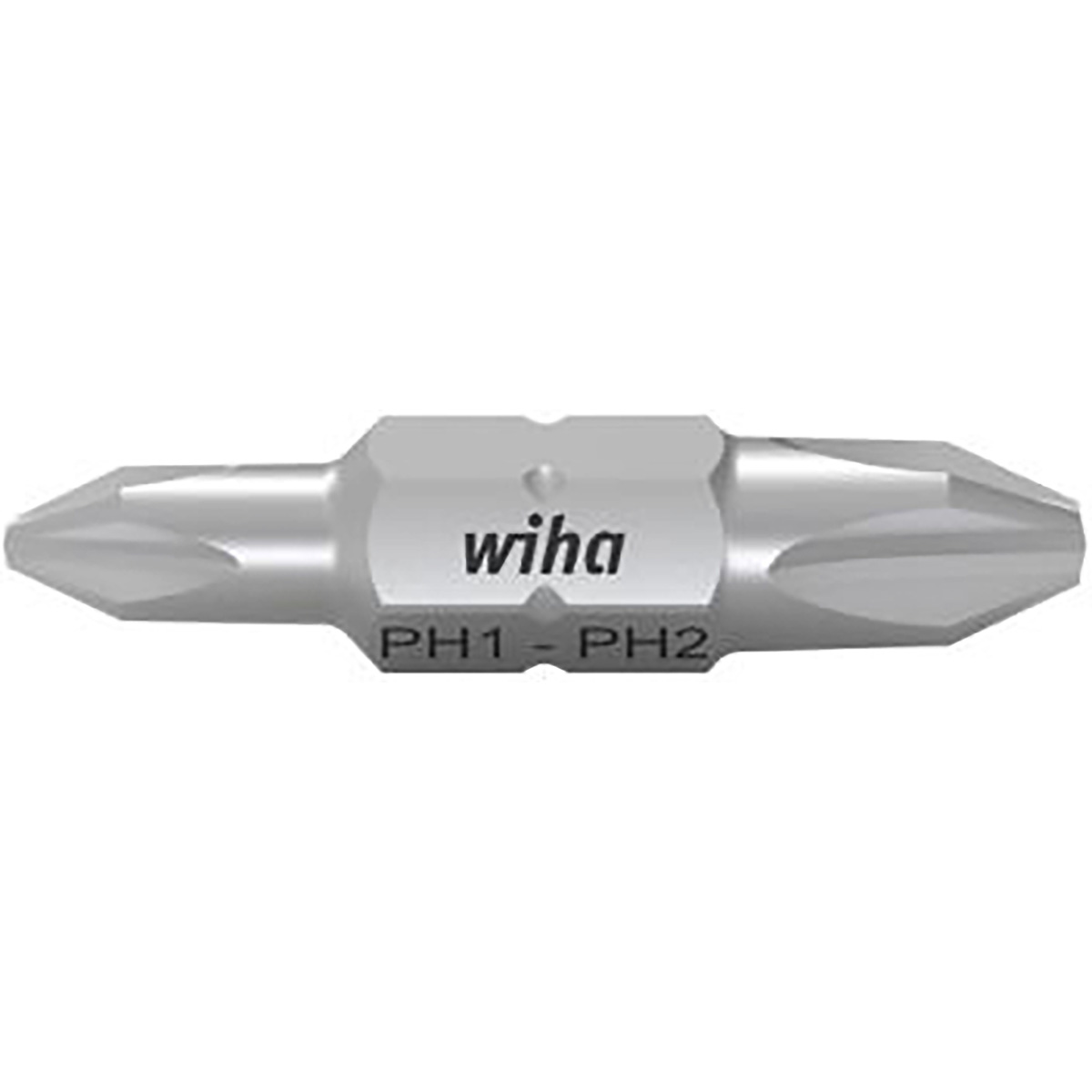 Wiha Bit Set Doppelbit Phillips (PH1/PH2) 10-teilges Set in Box