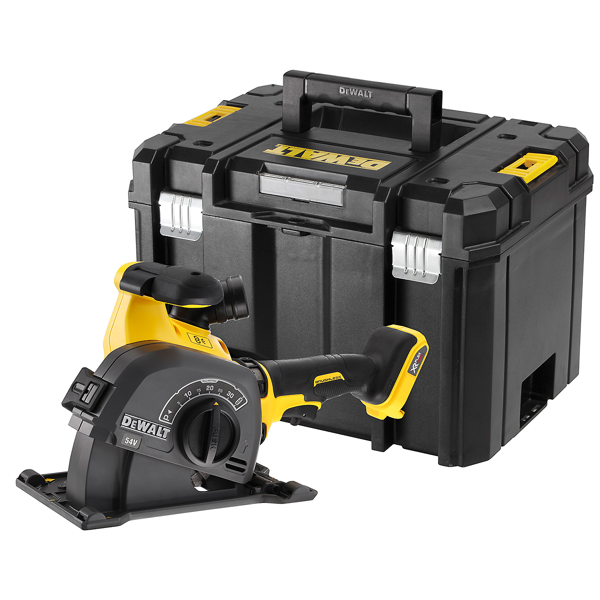 DEWALT Akku-Mauernutfräse 54V 125mm Basisversion