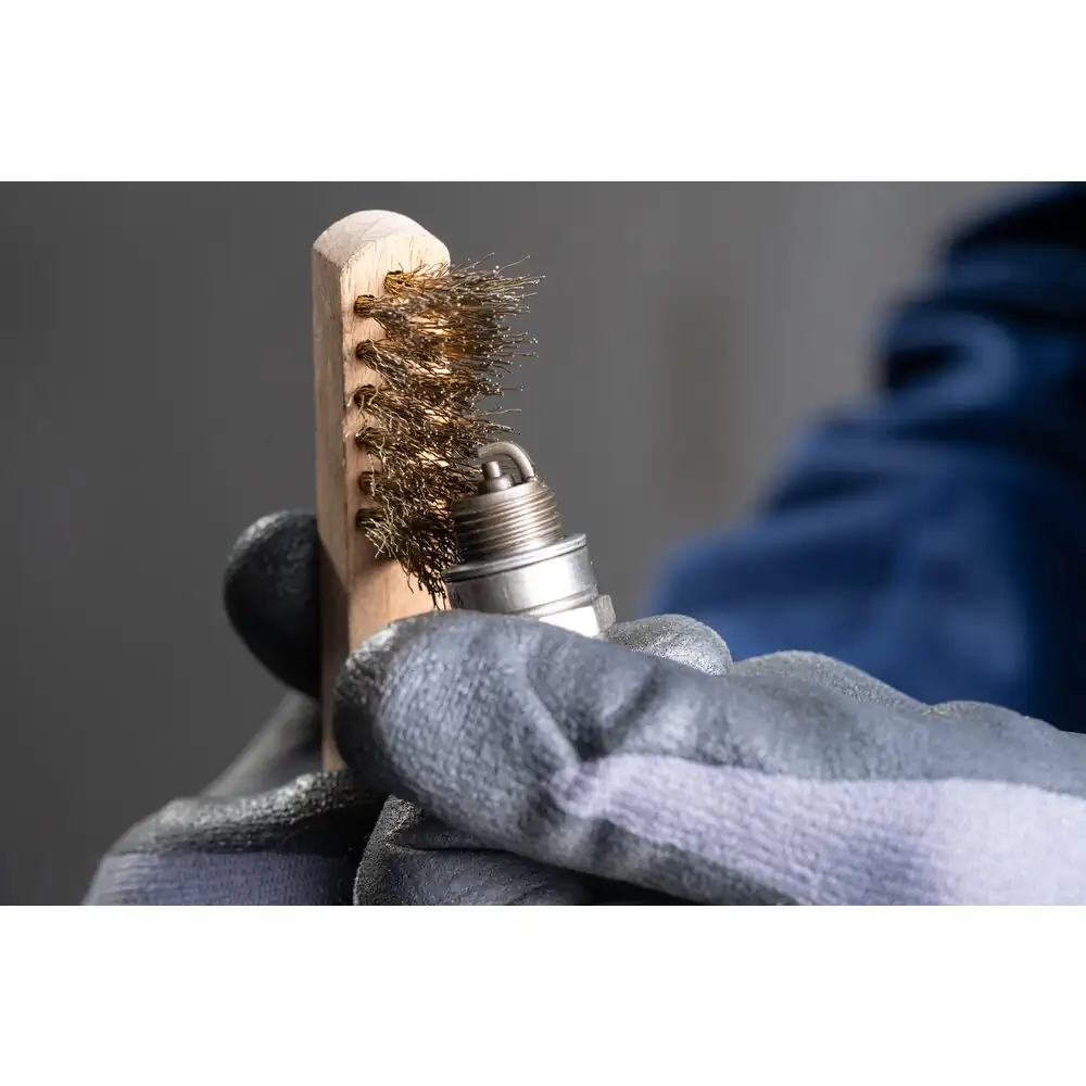 PFERD TOOLS Handbürste für Zündkerzen HBZ 3reihig Messing-Draht 0,15 mm