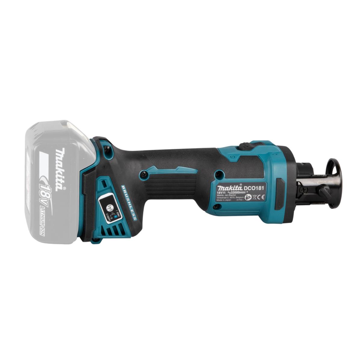 Makita Akku-Rotationsschneider 18V  - 32.000 U/min - 3,18 mm - DCO181Z