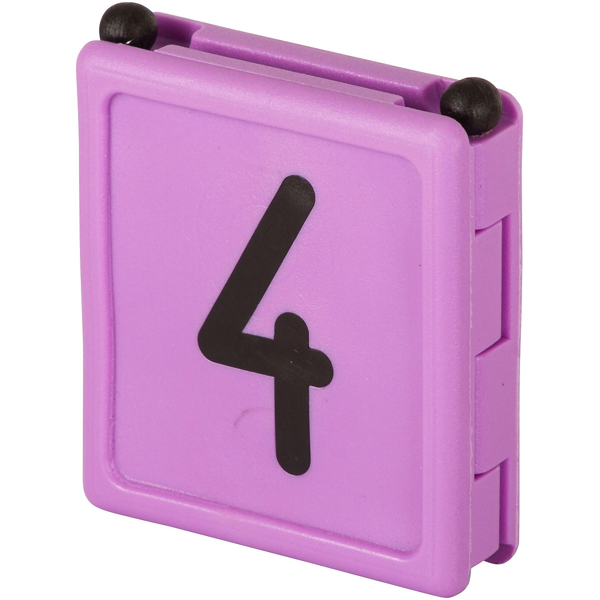 Kerbl Halsbandnummer DUO, 1-stellig 6er Pack