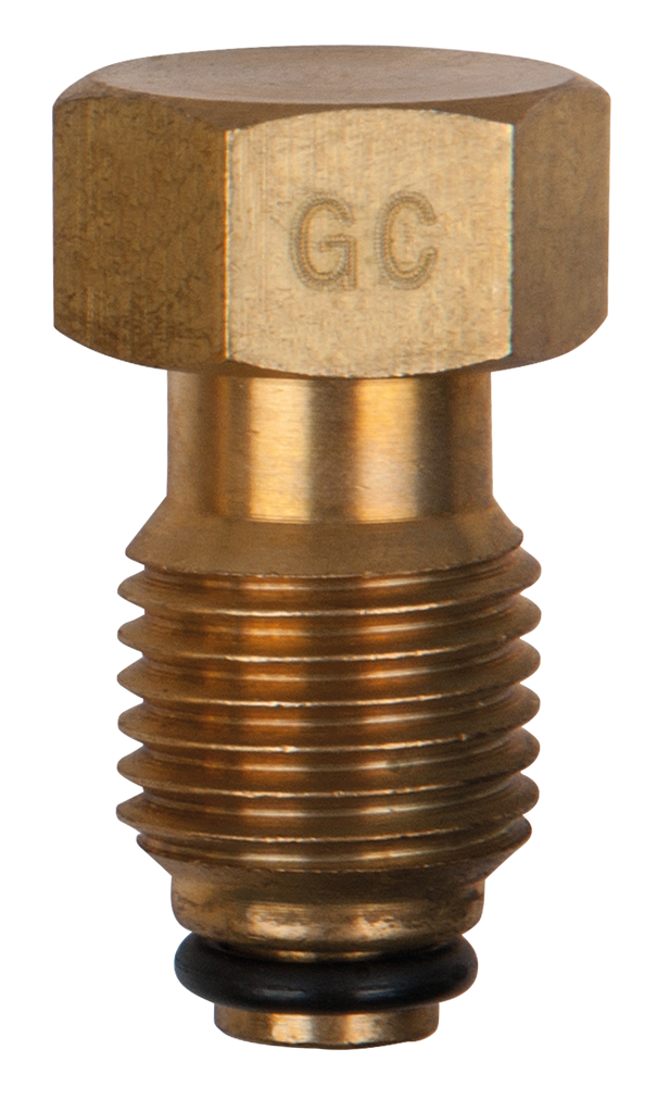 KS Tools Verschluss-Adapterstück M14x1,5 Außengewinde und 16 mm Sechskant mit Dichtring