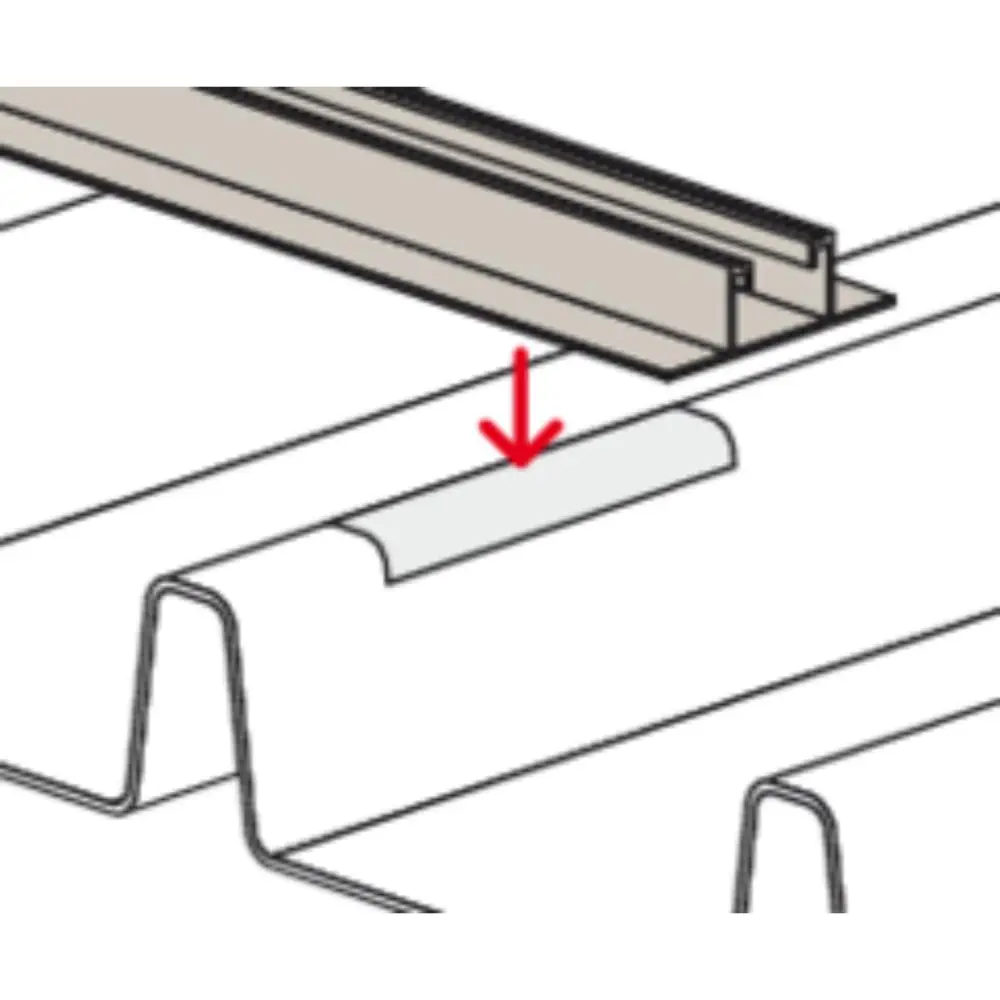 Fischer Profil SolarMetal P H25 400 Aluminium