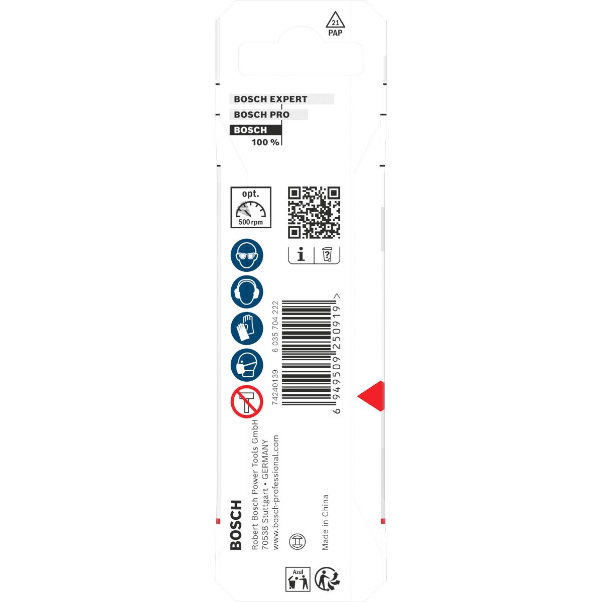 Bosch CYL-9 Soft Ceramic Bohrer-Set, 5 x 70, 6 x 80, 8 x 80 mm, 3-teiliges Set