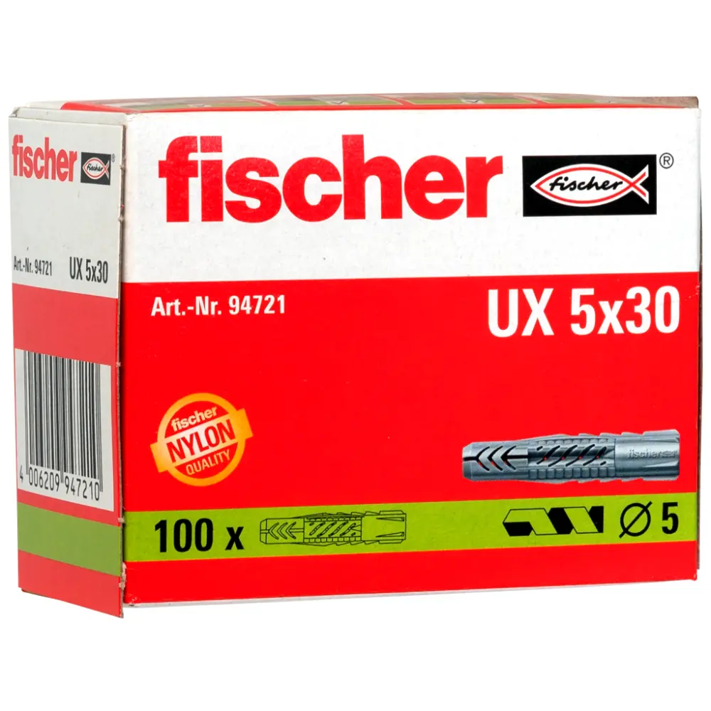 Fischer Universaldübel UX 5x30 (100)